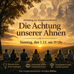 Einladung zur Gruppenmeditation „Die Achtung unserer Ahnen“ am Sonntag, 1. November, 19 Uhr
